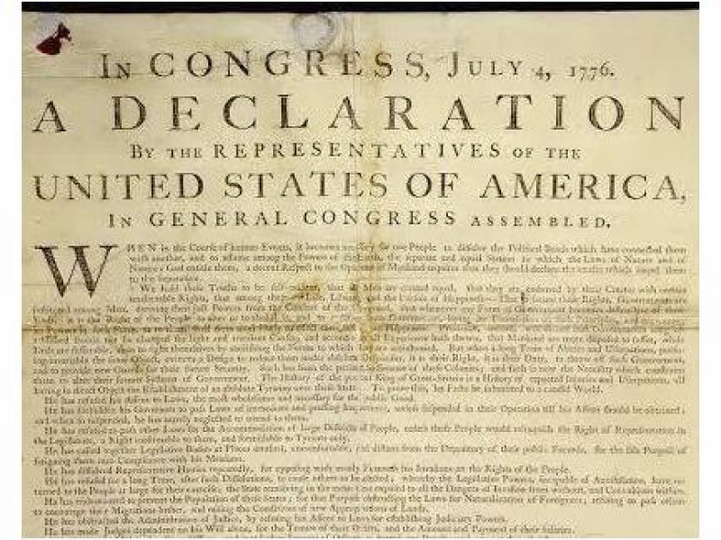preamble of the Declaration of Independence